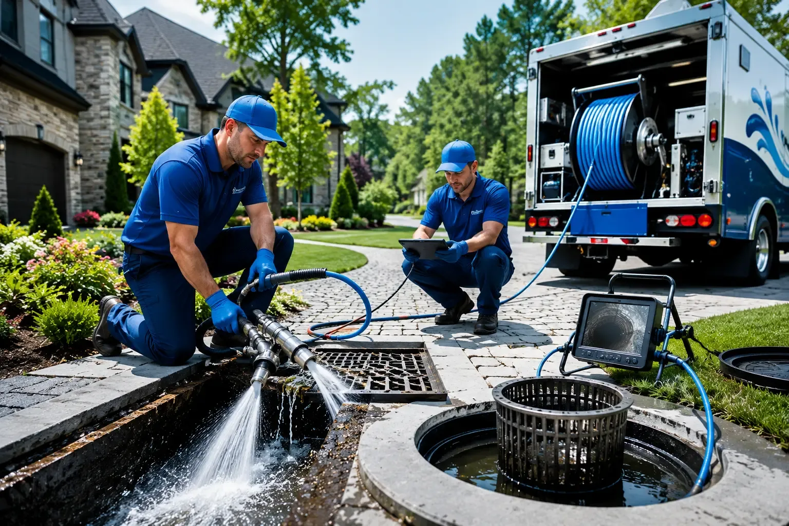 Local outdoor drain cleaning professionals in Warren, RI